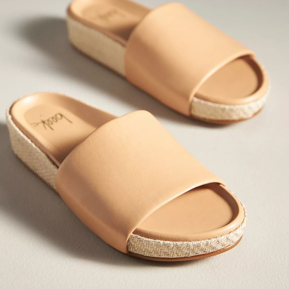 Beek Pelican Jute Platform Sandals New! - Picture 2 of 13